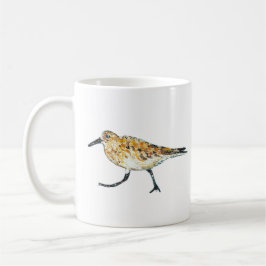 Sandpiper Shorebird Coastal Beach Art Koffiemok