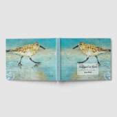 Sandpiper Shorebird Coastal Beach House Gastenboek (Volledig)