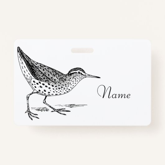 Sandpiper Shorebird Thunder_Cove Badge (Voorkant)