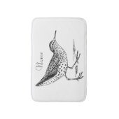 Sandpiper Shorebird Thunder_Cove Badmat (Voorkant Verticaal)