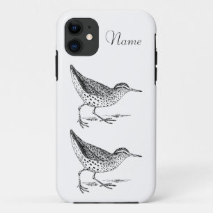 Sandpiper Shorebird Thunder_Cove Case-Mate iPhone Case