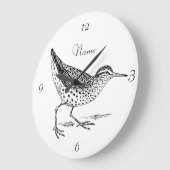 Sandpiper Shorebird Thunder_Cove Grote Klok (Hoek)