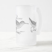 Sandpiper Shorebird Thunder_Cove Matglas Bierpul (Voorkant rechts)