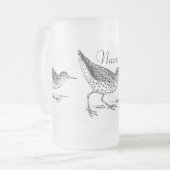 Sandpiper Shorebird Thunder_Cove Matglas Bierpul (Voorkant links)