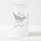 Sandpiper Shorebird Thunder_Cove Matglas Bierpul (Center)