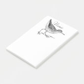 Sandpiper Shorebird Thunder_Cove Post-it® Notes (Schuin)