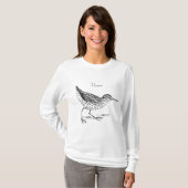 Sandpiper Shorebird Thunder_Cove T-shirt (Voorkant volledig)
