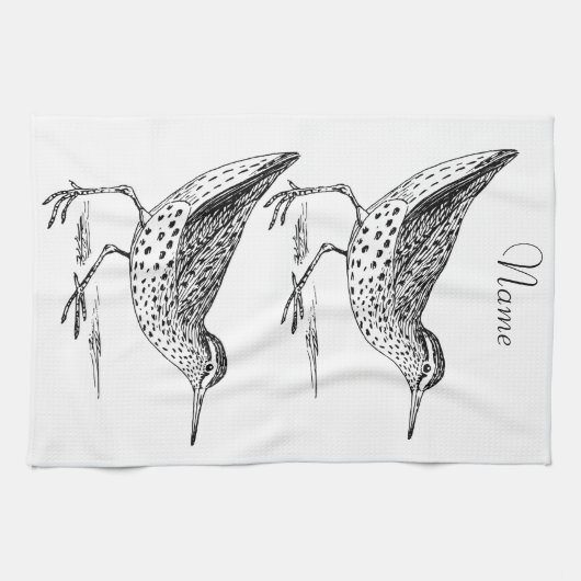 Sandpiper Shorebird Thunder_Cove Theedoek (Horizontaal)