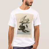 Sandpiper van Townsend - Vogels van Audubon T-shirt (Voorkant)
