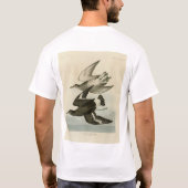 Sandpiper van Townsend - Vogels van Audubon T-shirt (Achterkant)