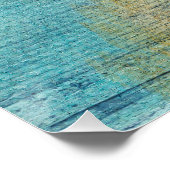 Sandpiperbeukendief Weathered Art Print Perfect Poster (Hoek)