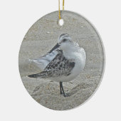 Sandpiperkerstversiering Keramisch Ornament (Links)