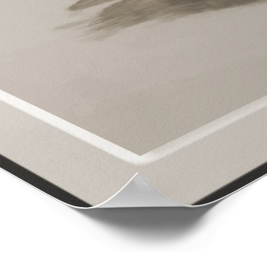 Sandpipers aan de Shore Line Poster (Hoek)