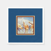 Sandpipers Beach Birds Cocktail Servetten (Voorkant)