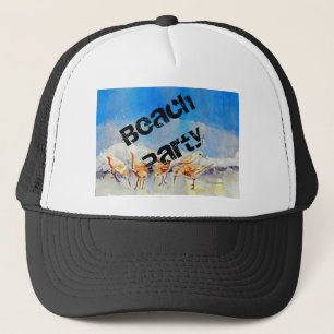 Sandpipers, Beach Trucker Hat Trucker Pet