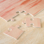 Sandpipers ochtendwandeling op strand tijdens zons legpuzzel (Zijkant)