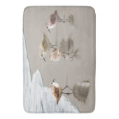 Sandpipers op de Shoreline Badmat (Voorkant Verticaal)