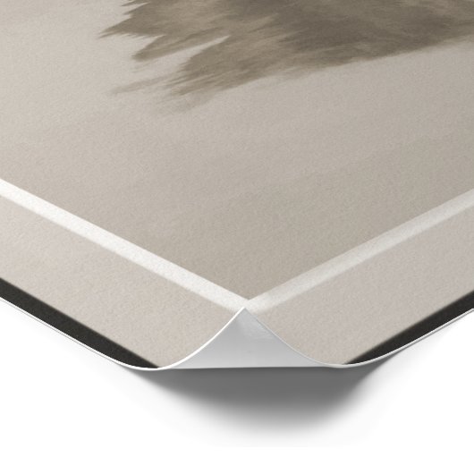 Sandpipers op de Shoreline Poster (Hoek)