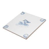 Sandpipertestapel verwijderen met Shell-hoeken Tegeltje (Zijkant)