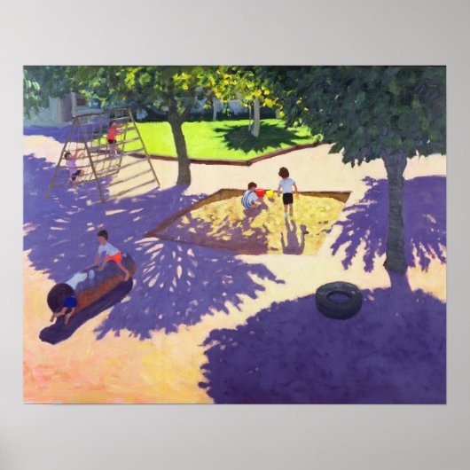 Sandpit Frankrijk Poster (Voorkant)