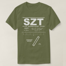 Sandpoint Airport SZT T-shirt