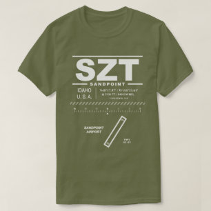 Sandpoint Airport SZT T-shirt
