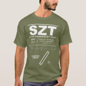 Sandpoint Airport SZT T-shirt (Voorkant)