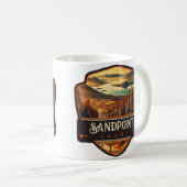 Sandpoint, Idaho | Antiek Koffiemok (Voorkant rechts)