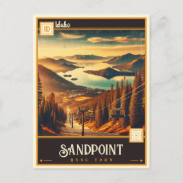 Sandpoint, Idaho | Briefkaart