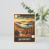 Sandpoint, Idaho |  Briefkaart (Staand voorkant)