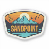 Sandpoint, Idaho Sticker (Voorkant)