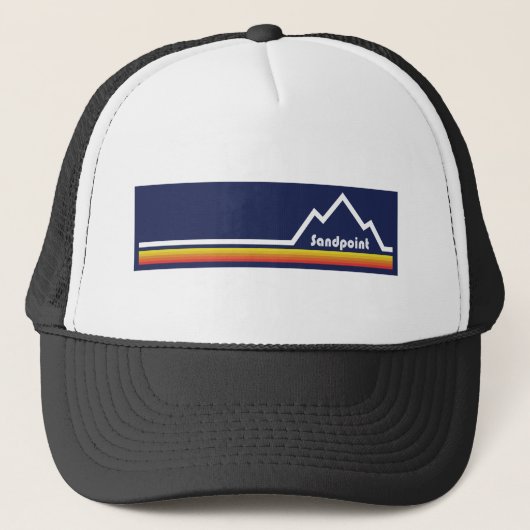 Sandpoint Idaho Trucker Pet (Voorkant)