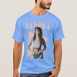 Sandra Cretu 80s Retro Fan Art Design 1 T-shirt