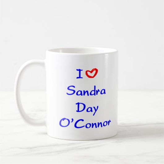 Sandra Day O'Connor koffiemok (Links)