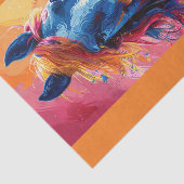 Sandra het Paard Tissuepapier (Detail)