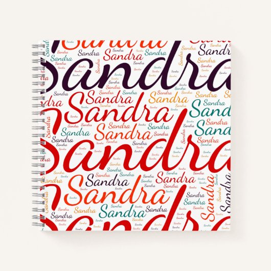 Sandra Notitieboek (Voorkant)