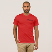 Sandra Rathe Team Mannen Rood T-shirt (Voorkant volledig)
