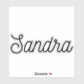 Sandra Sticker (Vel)