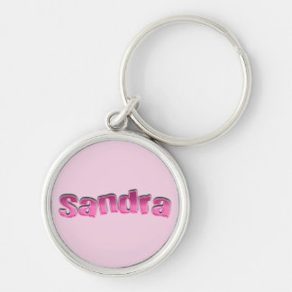 SANDRA, voor Sandra Sleutelhanger