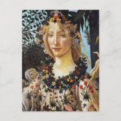 Sandro Botticell - Spring - Flora's buste Fine Art Briefkaart (Voorkant)