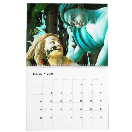 Sandro Botticelli 2022 Kalender (Jan 2026)