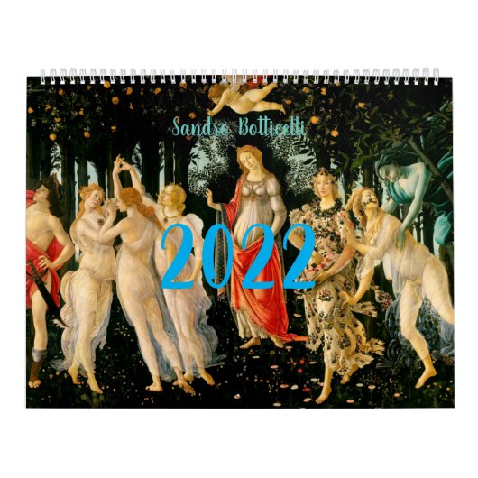 Sandro Botticelli 2022 Kalender (Hoes)