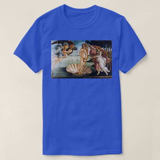 Sandro Botticelli Birth of Venus 3 T-shirt (Design voorkant)