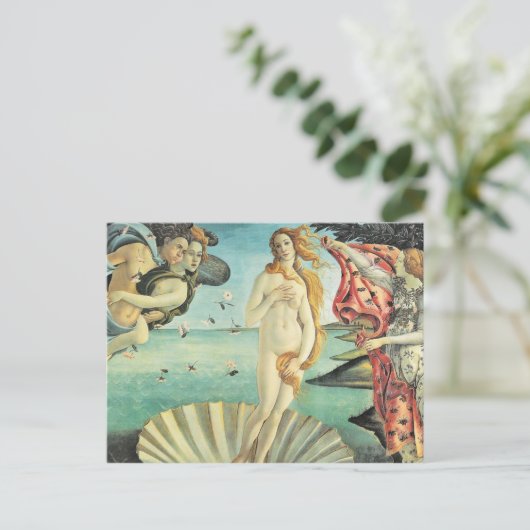 Sandro Botticelli Birth of Venus Briefkaart (Staand voorkant)