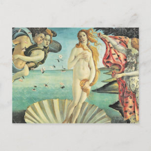 Sandro Botticelli Birth of Venus Briefkaart