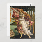 Sandro Botticelli Birth of Venus Hora of Spring Briefkaart (Voorkant / Achterkant)