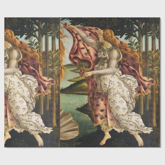 Sandro Botticelli Birth of Venus Hora of Spring Cadeaupapier (Vlak)