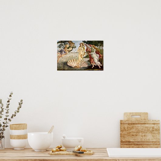 Sandro Botticelli-Birth of Venus Poster (Keuken)