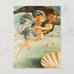 Sandro Botticelli Birth of Venus Zephyrus, chloris Briefkaart