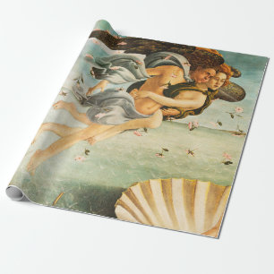 Sandro Botticelli Birth of Venus Zephyrus, chloris Cadeaupapier